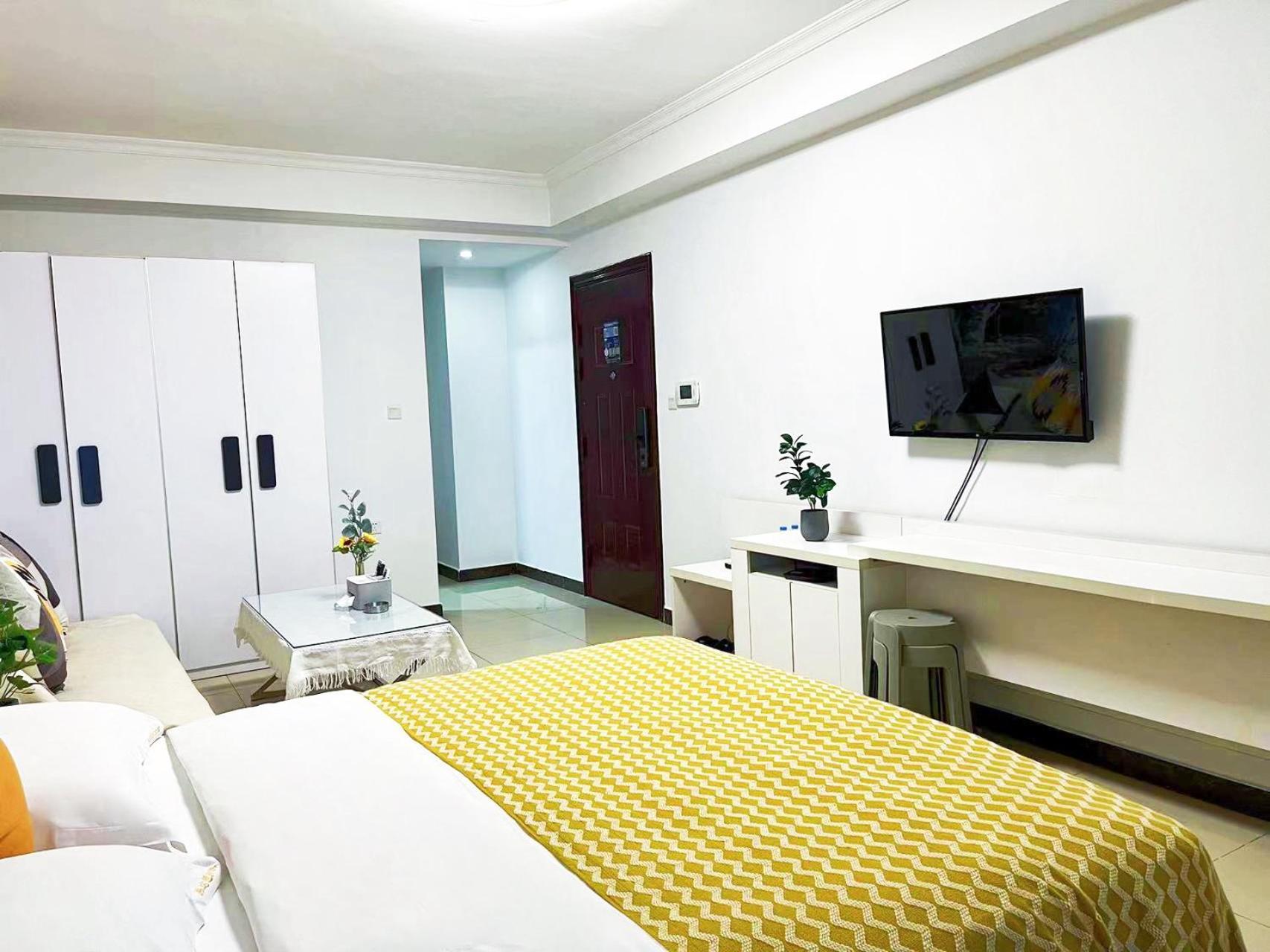 Pazhou Angda International Aparthotel Canton Fair Branch Guangzhou Exterior foto