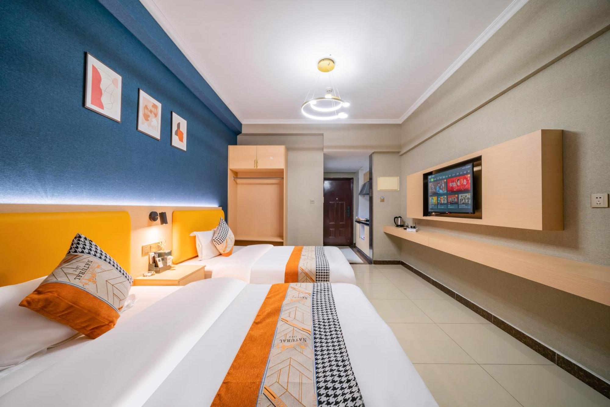 Pazhou Angda International Aparthotel Canton Fair Branch Guangzhou Exterior foto