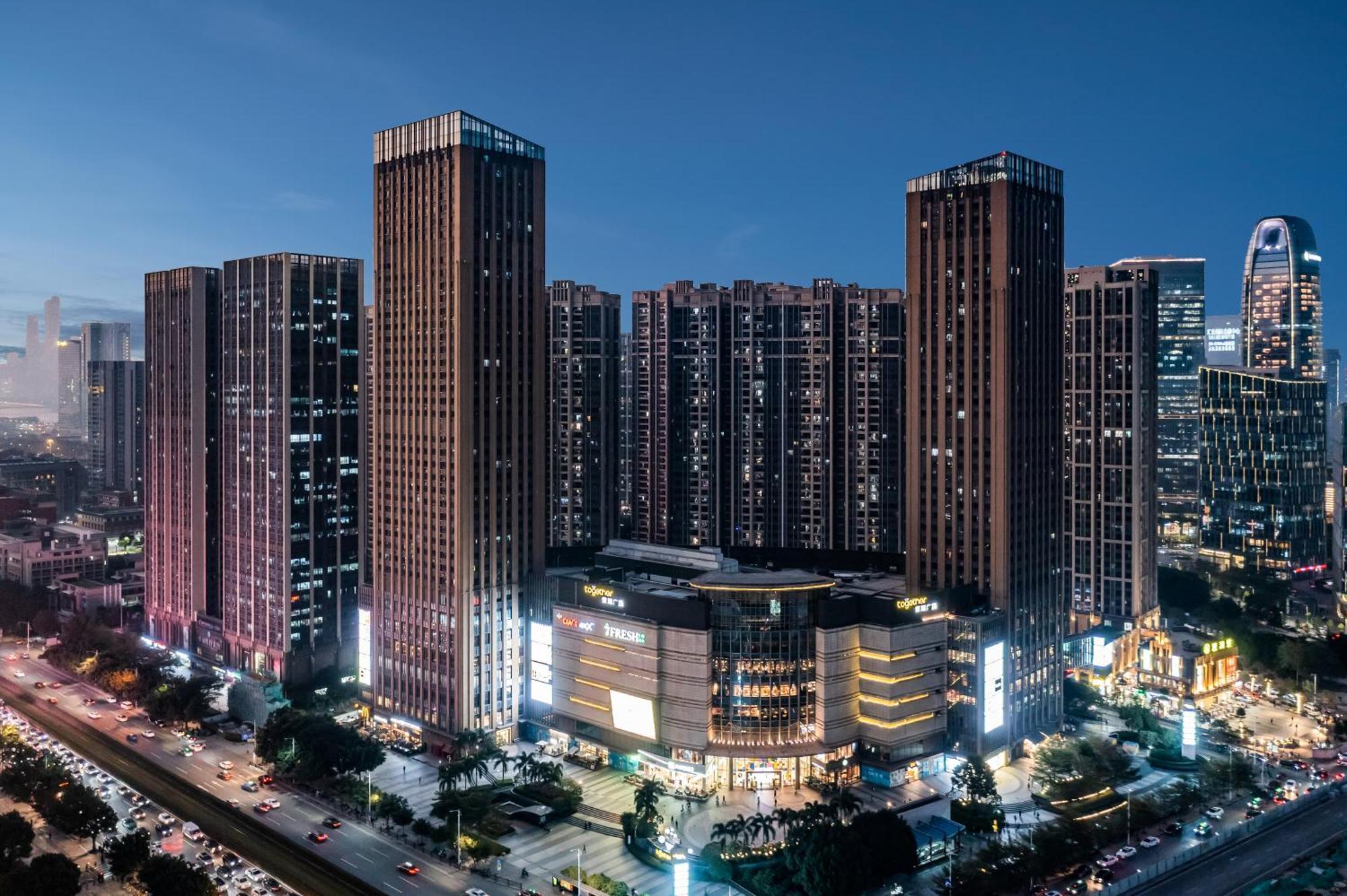 Pazhou Angda International Aparthotel Canton Fair Branch Guangzhou Exterior foto