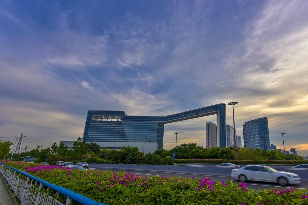 Pazhou Angda International Aparthotel Canton Fair Branch Guangzhou Exterior foto